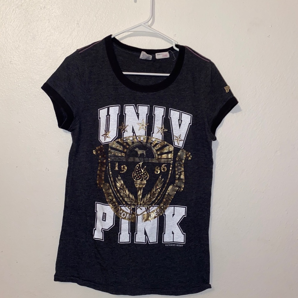 BRAND NEW PINK Victoria’s Secret Univ Pink T-Shirt